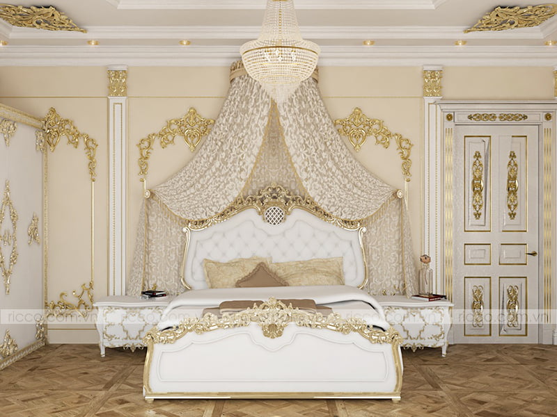 Nội thất phòng ngủ phong cách cổ điển
