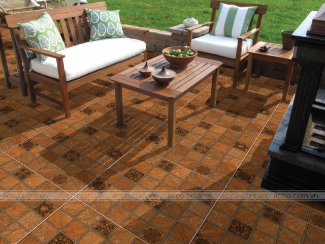 Gạch 50x50cm bề mặt nhám