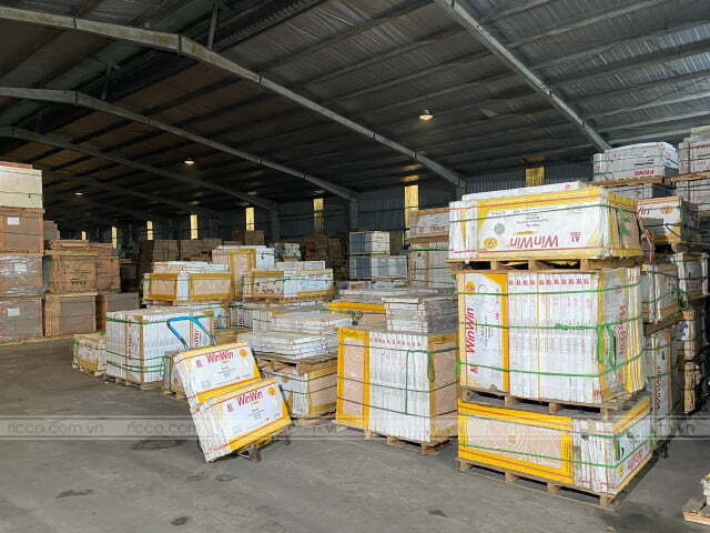 tổng kho gạch men ốp lát Ricco Minh Hải tại Hải Dương