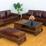 Sofa gỗ sồi nga đẹp chất lượng giá tốt tại Hải Dương