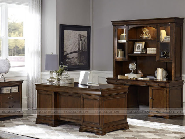 Mẫu tủ đựng tài liệu gỗ tự nhiên cho phòng giám đốc