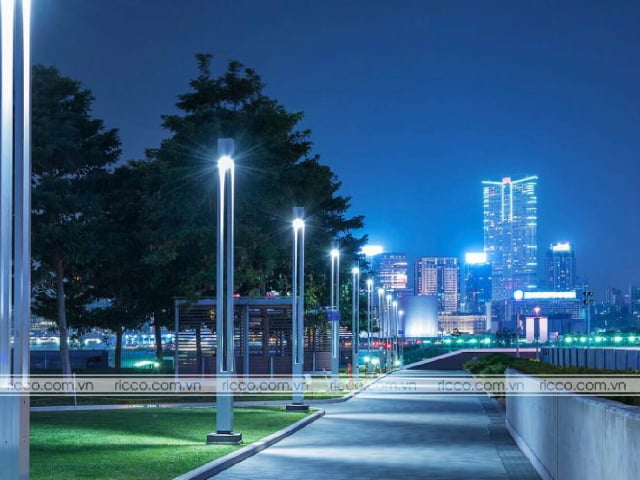 Hệ thống đèn chiếu sáng thông minh được ứng dụng