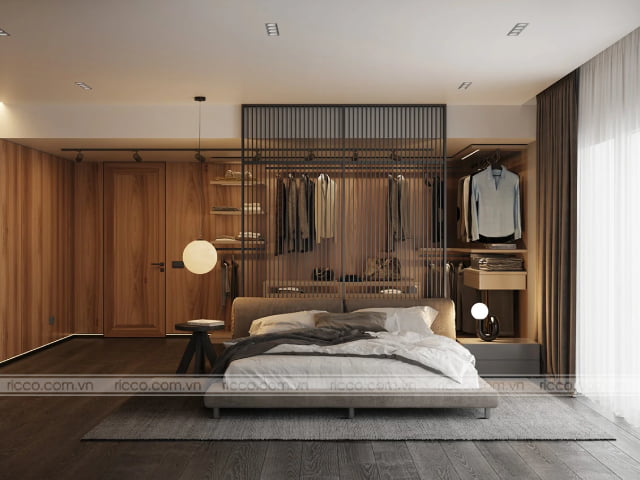 Gạch lát nền vân gỗ màu xám