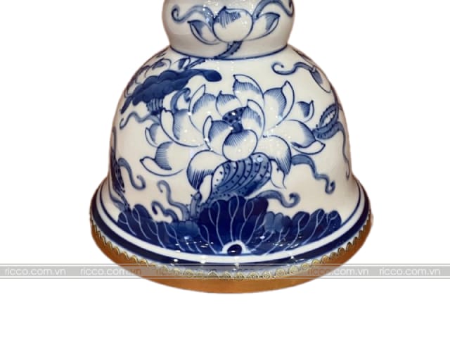 gốm Long Loan có những chi tiết, hoa văn vô cùng tinh xảo