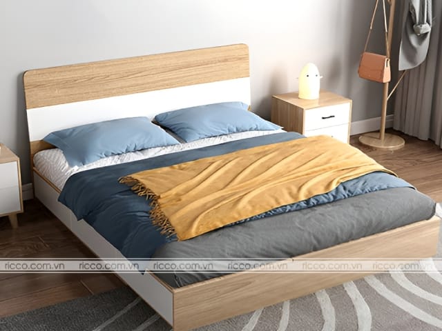 giường mdf hiện đại
