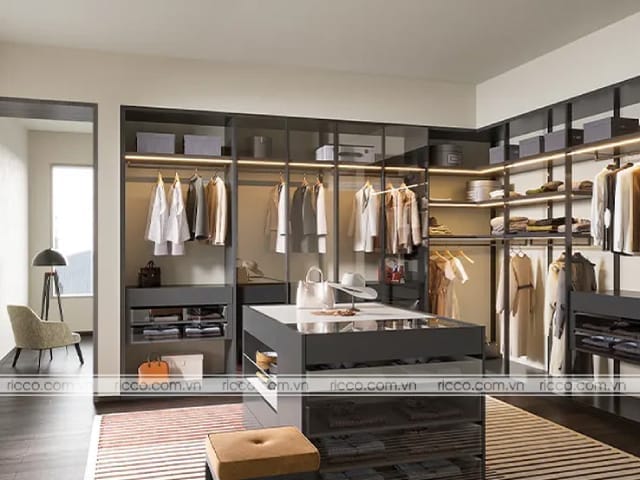 Tủ quần áo chữ L