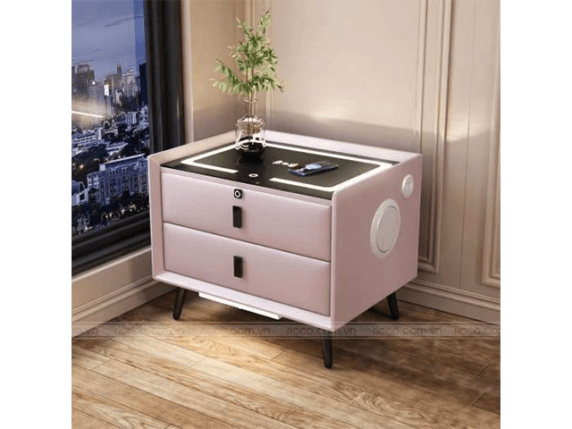 Tủ mở khóa vân tay tích hợp sạc thông minh